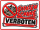 Verbotsschild Straßenschuhe verboten