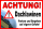 Warnschild Achtung! Dachlawinen Parken und Begehen auf eigene Gefahr! - 1
