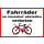 Fahrräder im Innenhof abstellen verboten
