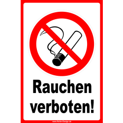 Rauchen verboten!