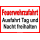 Feuerwehrzufahrt Ausfahrt Tag und Nacht freihalten!