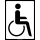 Schild Rollstuhl Rollstuhlfahrer Behinderten Hinweis