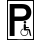 Behinderten Parkplatz