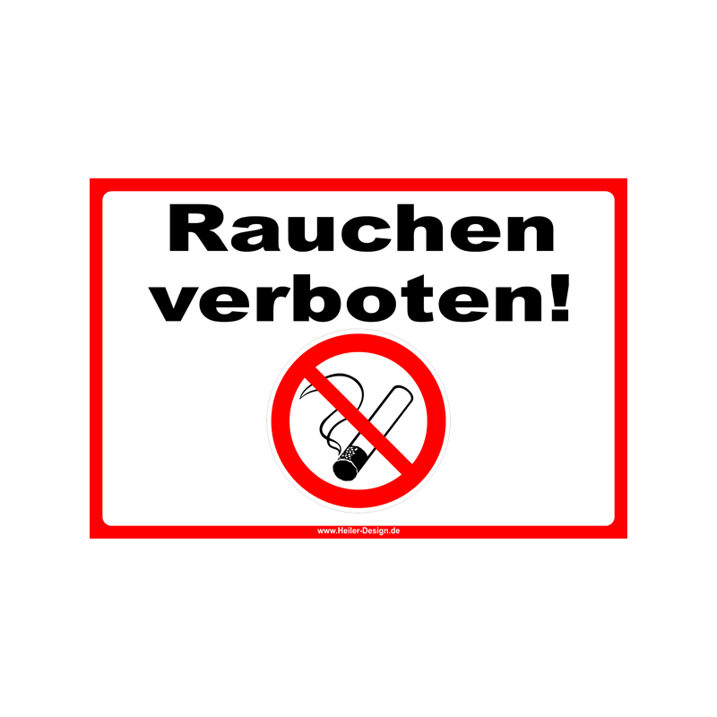 Rauchen verboten!