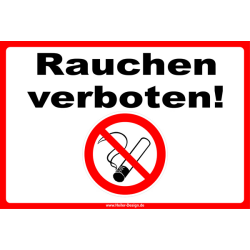 Rauchen verboten!