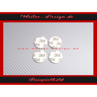 4 x Beidseitig Schaum Klebepads &Oslash; 35 mm kleines Schild