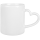 Tasse weiß mit Herzgriff