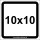 100 mm x 100 mm