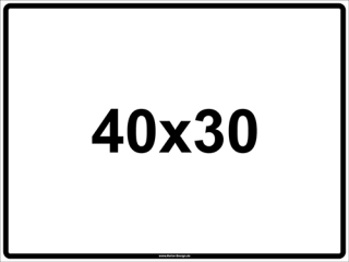 400 mm x 300 mm