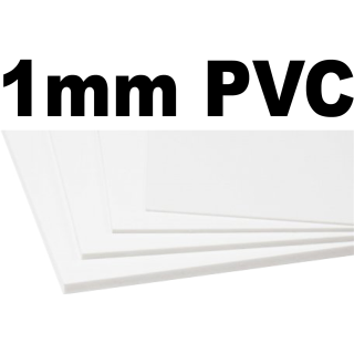 1 mm PVC Hartschaumplatte
