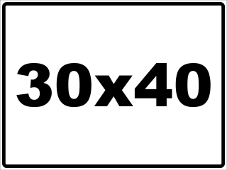 300 mm x 400 mm