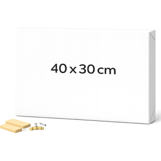 40 x 30 cm Leinwand auf Keilrahmen
