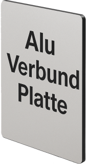 2 mm Alu Verbundplatte